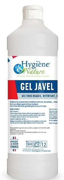 Image de Gel WC javel désinfectant désodorisant-flacon 1L