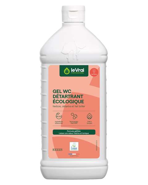 Image de Gel WC détartrant Ecolabel-flacon 1L