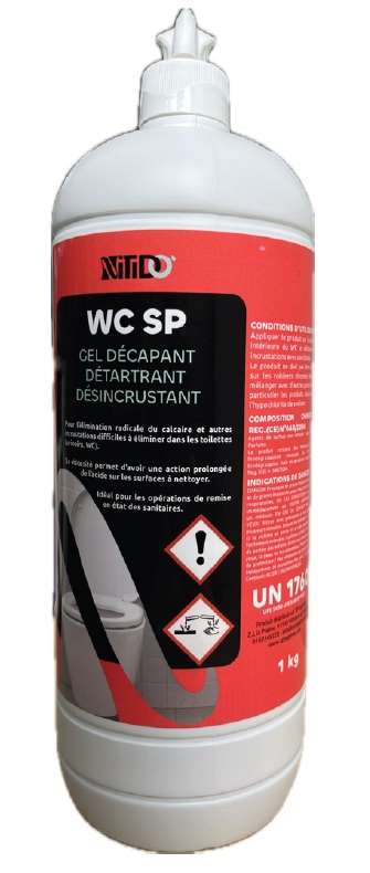 Image de Gel WC SP détartrant désincrustant-flacon 1L