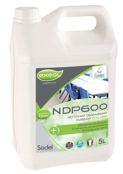Image de Dégraissant surpuissant NDP600 Ecolabel-Bidon 5L