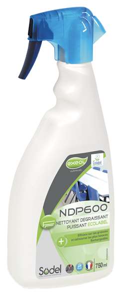Image de Dégraissant surpuissant NDP600 Ecolabel-vaporisateur 750 ml