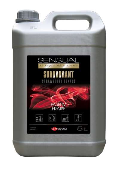 Image de Nettoyant surodorant concentré SENSUAL FRAISE-5L