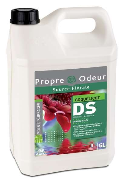 Image de Détergent Neutre Surodorant 2D Coquelicot-bidon 5L