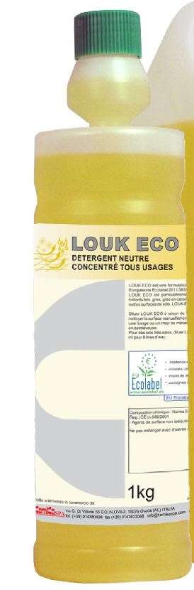 Image de Détergent Neutre Concentré LOUK ECO Ecolabel-flacon 1L