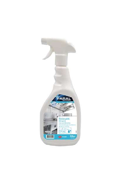 Image de Nettoyant lustrant inox/chromes alimentaire '403'-750ml