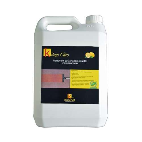 Image de Nettoyant moquette non moussant Base Citron-bidon 5L