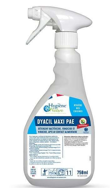 Image de Dégraissant désinfectant PAE sols&surfaces DYACIL MAXI-750ml