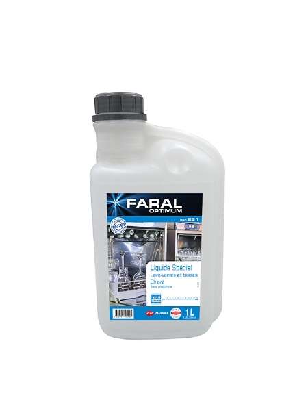 Image de Liquide lave-verres et tasses '281'-flacon doseur 1L