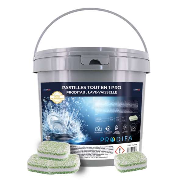 Image de Pastilles vaisselle TOUTen1 PRO-seau 150P
