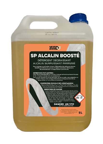 Image de Dégraissant décapant SP ALCALIN Boosté parfum Pin-bidon 5L