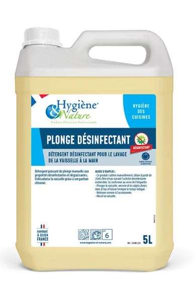 Image de Liquide vaisselle main Désinfectant-bidon 5L