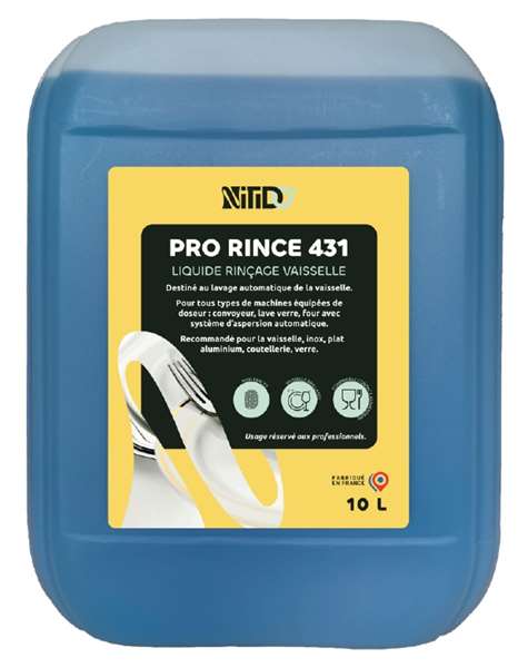 Image de Rincage vaisselle machine PRO RINCE 431-bidon 10L