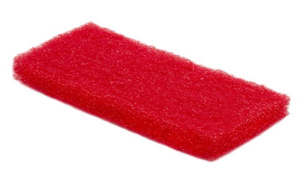 Image de Tampon décapage 25x12x2cm rouge