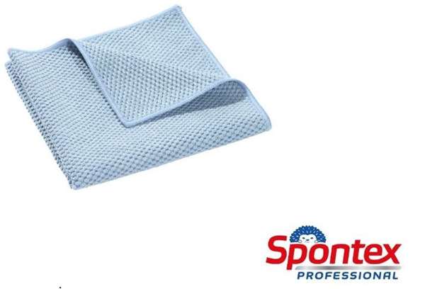 Image de Microfibre SPONTEX MF PRO 40x40cm bleue-sachet 5