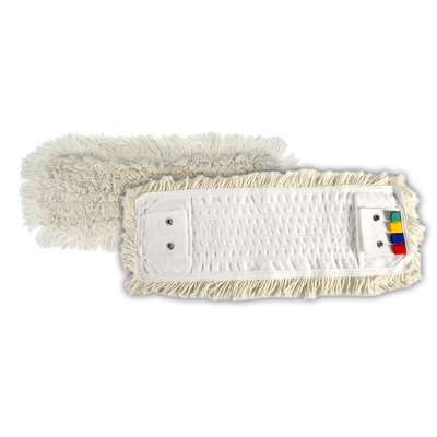 Image de Frange coton 40cm mixte poches et languettes
