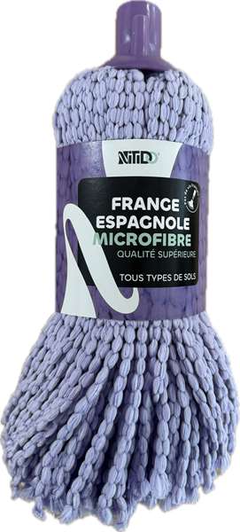 Image de Frange espagnole MICROFIBRE embout à vis