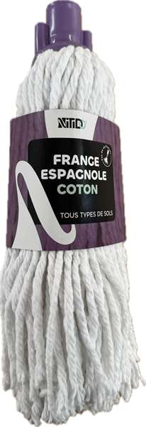 Image de Frange espagnole coton embout à vis