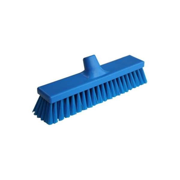 Image de Balai alimentaire 30cm souple douille droite bleu