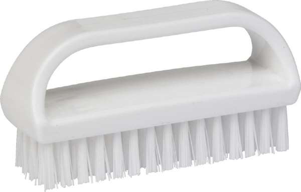 Image de Brosse à ongles blanche à poignée