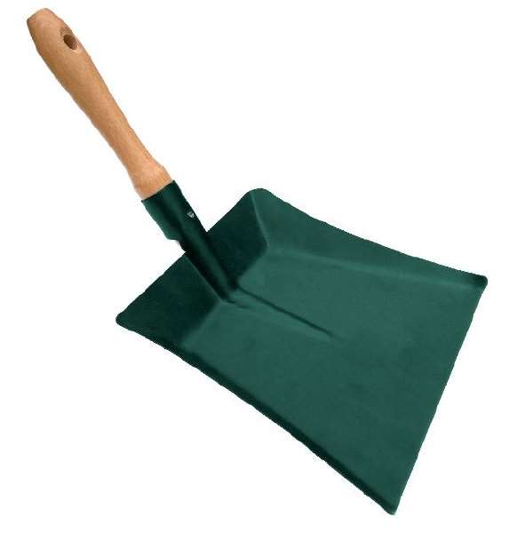 Image de Pelle métal PREMIUM laqué manche bois