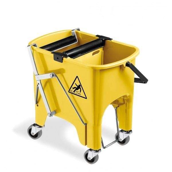 Image de Seau de lavage 2X8L ROCKET presse à rouleaux/roulettes