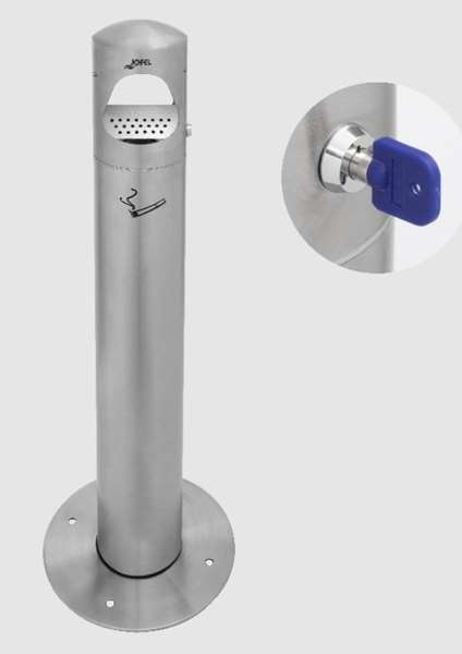 Image de Cendrier sur pied totem 3L Anthracite