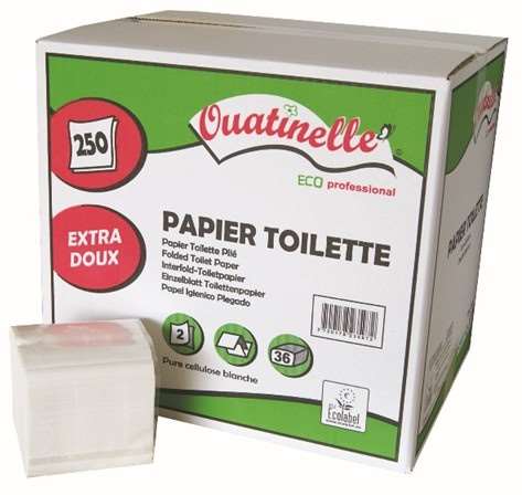 Image de P.H. paquet 250F 2 plis 11x18cm Ecolabel-carton 36