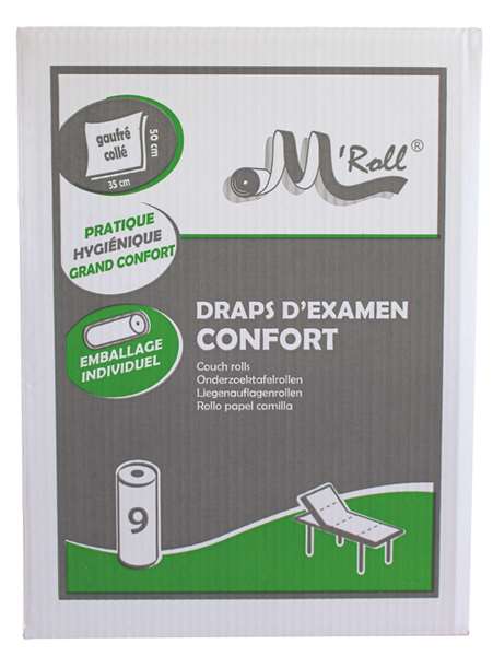 Image de Drap d'examen 50cm Ecolabel - colis 9rlx