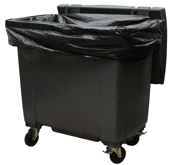 Image de Housse 500L RENF PEBD noir-carton 50