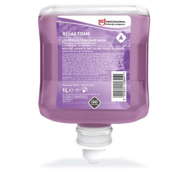 Image de Recharge savon mousse 'Relax Foam'-6x1L