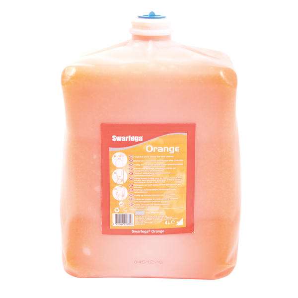 Image de Crème lavante microbilles d'atelier SWARFEGA ORANGE-4x4L
