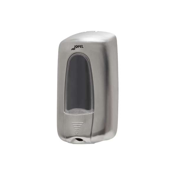 Image de Distributeur savon AITANA INOX BROSSE cartouche 1L