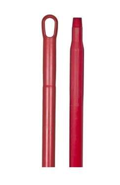 Image de Manche Monobloc 150cm rouge Ø32mm à vis