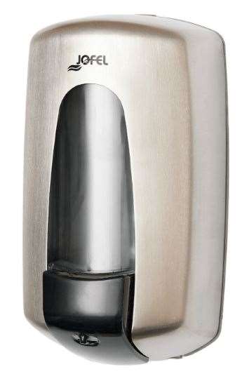 Image de Distributeur savon AITANA INOX BROSSE réservoir 900ml