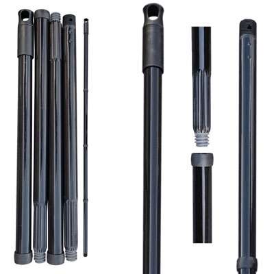Image de Manche 137CM acier en kit 4 tubes à vis/trou