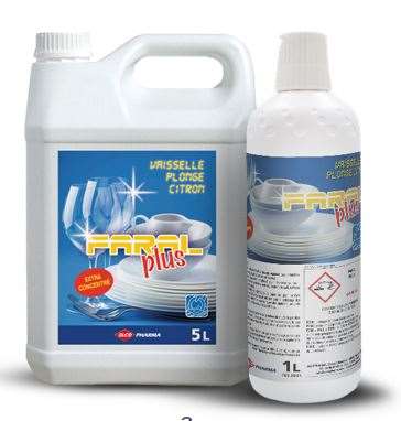 Image de Liquide vaisselle main concentré-flacon 1L