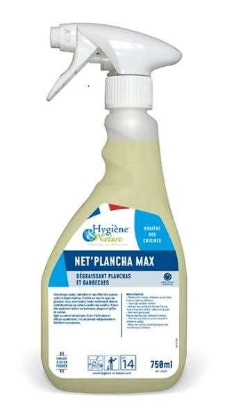 Image de NET'PLANCHA MAX dégraissant alimentaire - 750ml