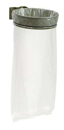 Image de SUPPORT SAC 110L SANS COUVERCLE - ECOLLECTO ESSENTIEL - VERT