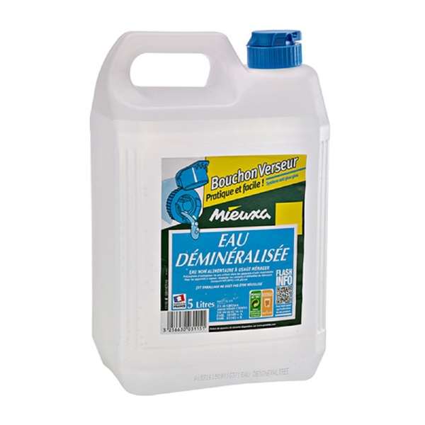 Image de Eau déminéralisée-bidon 5L