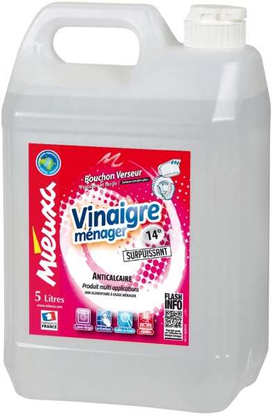 Image de Vinaigre blanc 14°-bidon 5L