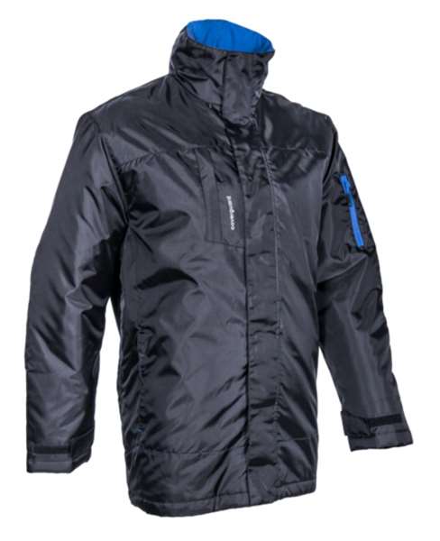 Image de Parka Thermique matelassé Noir PANDA L