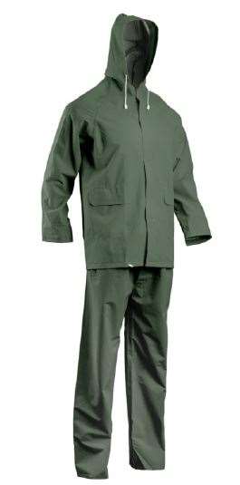 Image de Ensemble pluie PVC Vert L