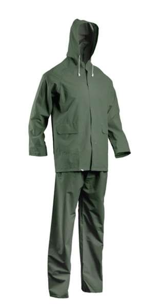 Image de Ensemble pluie PVC Vert XL