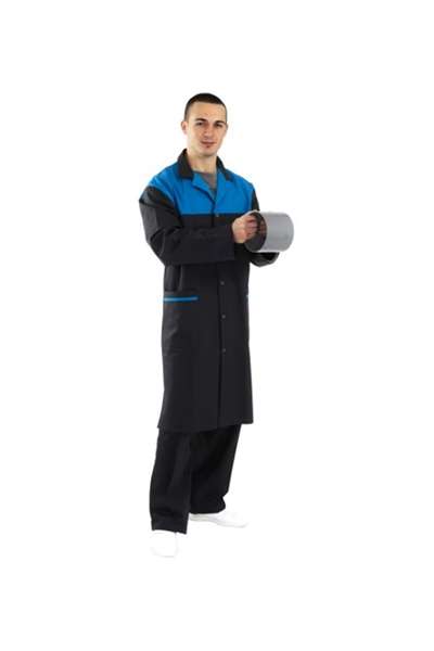 Image de Blouse MAXIME anthracite/turquoise-T5