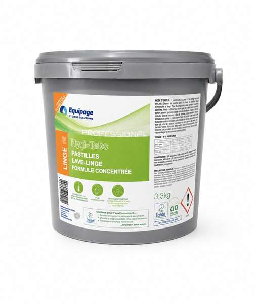 Image de PASTILLE LINGE ECOLABEL - 150 tablettes