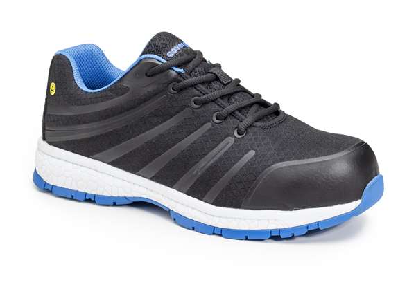 Image de Chaussure sécurité GALAXITE noire/bleue S1P 42