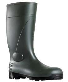 Image de Botte verte PVC embout acier P43