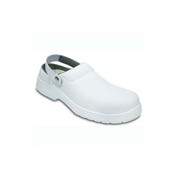 Image de Sabot sécu blanc microfibre/acier P37